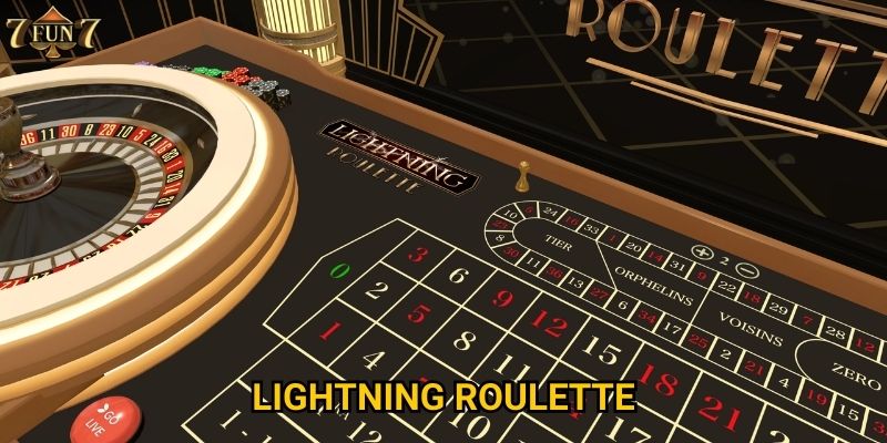 Lightning Roulette có thực sự thú vị tại 7fun7?