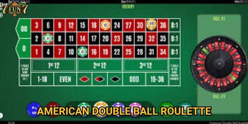 Tại sao american double ball roulette lại độc đáo tại 7fun7?