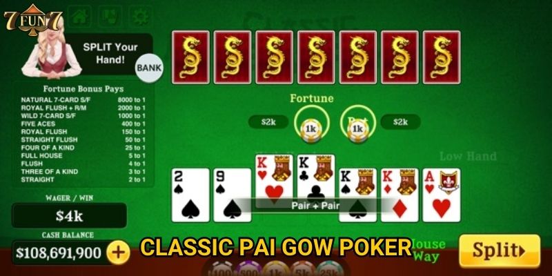 Classic Pai Gow Poker có phù hợp với người Việt tại 7fun7?